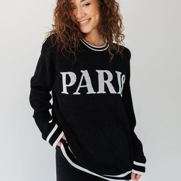 The Adventure Sweater | Paris Graphic Knit | Show Me Your Mumu - Picture 6 of 9
